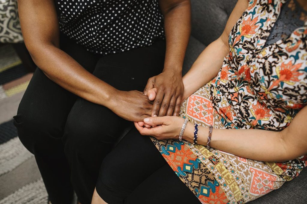 Women sitting